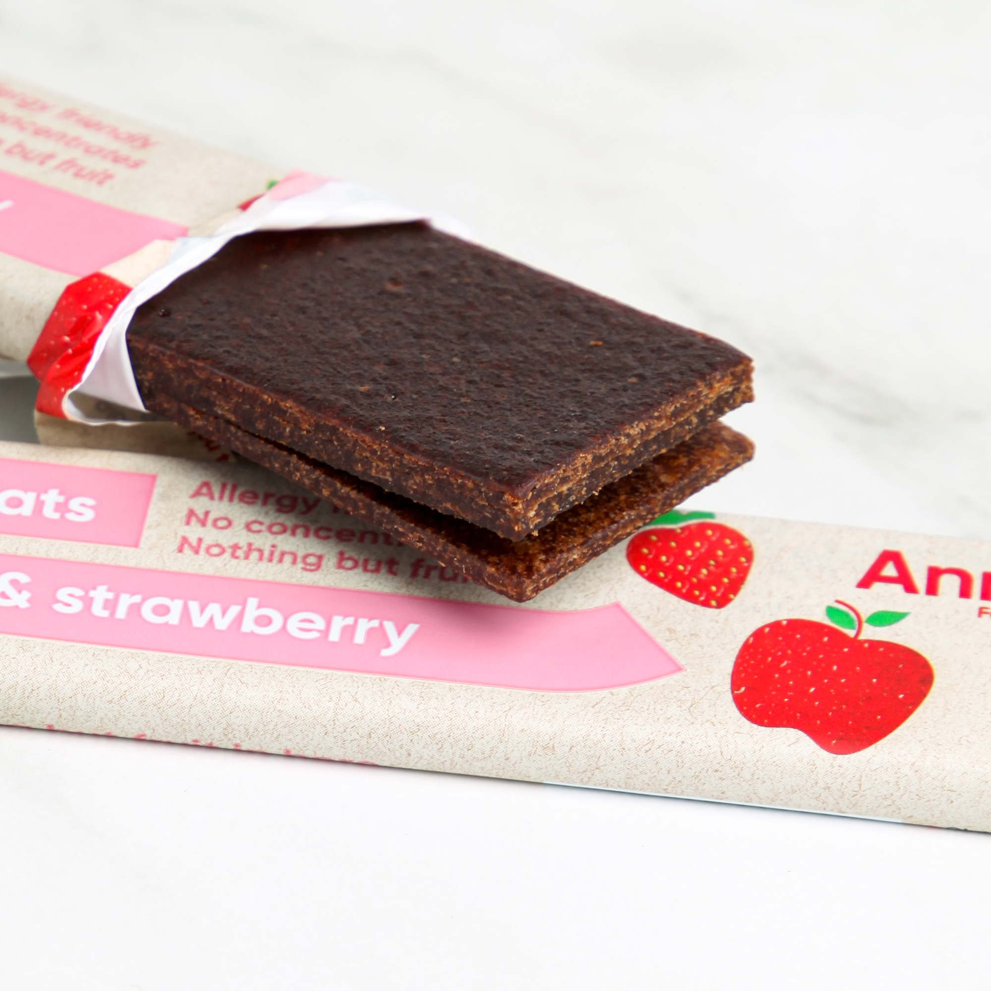 Apple & Strawberry 100% Fruit Flats 30g - Annies